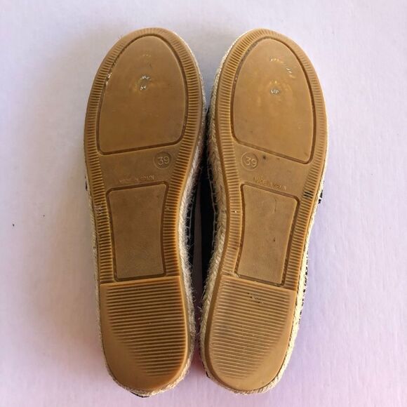 VIGUERA Women’s Black Suede Leather Espadrille 39 - Picture 6 of 6